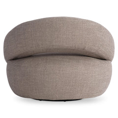 Cleo Beige/Tan Fabric Swivel Chair - Ornate Home