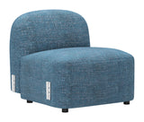 Cleo Blue Middle Chair