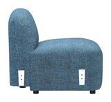 Cleo Blue Middle Chair