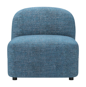 Cleo Blue Middle Chair - Ornate Home
