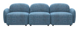 Cleo Blue Modular Sofa