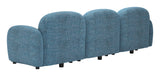 Cleo Blue Modular Sofa