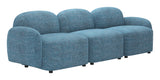 Cleo Blue Modular Sofa