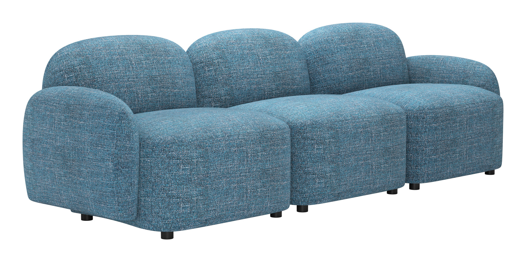 Cleo Blue Modular Sofa