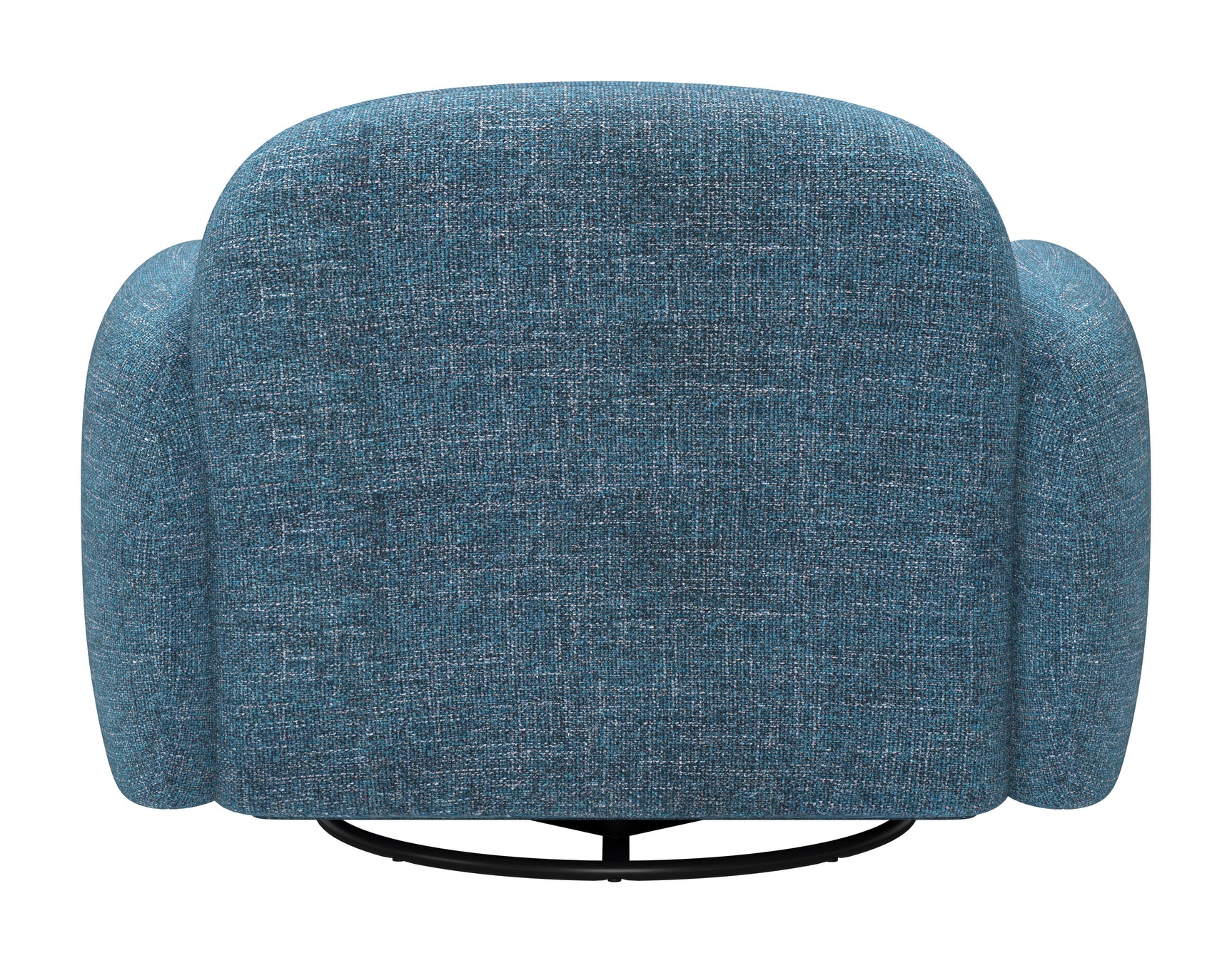 Cleo Blue Swivel Chair