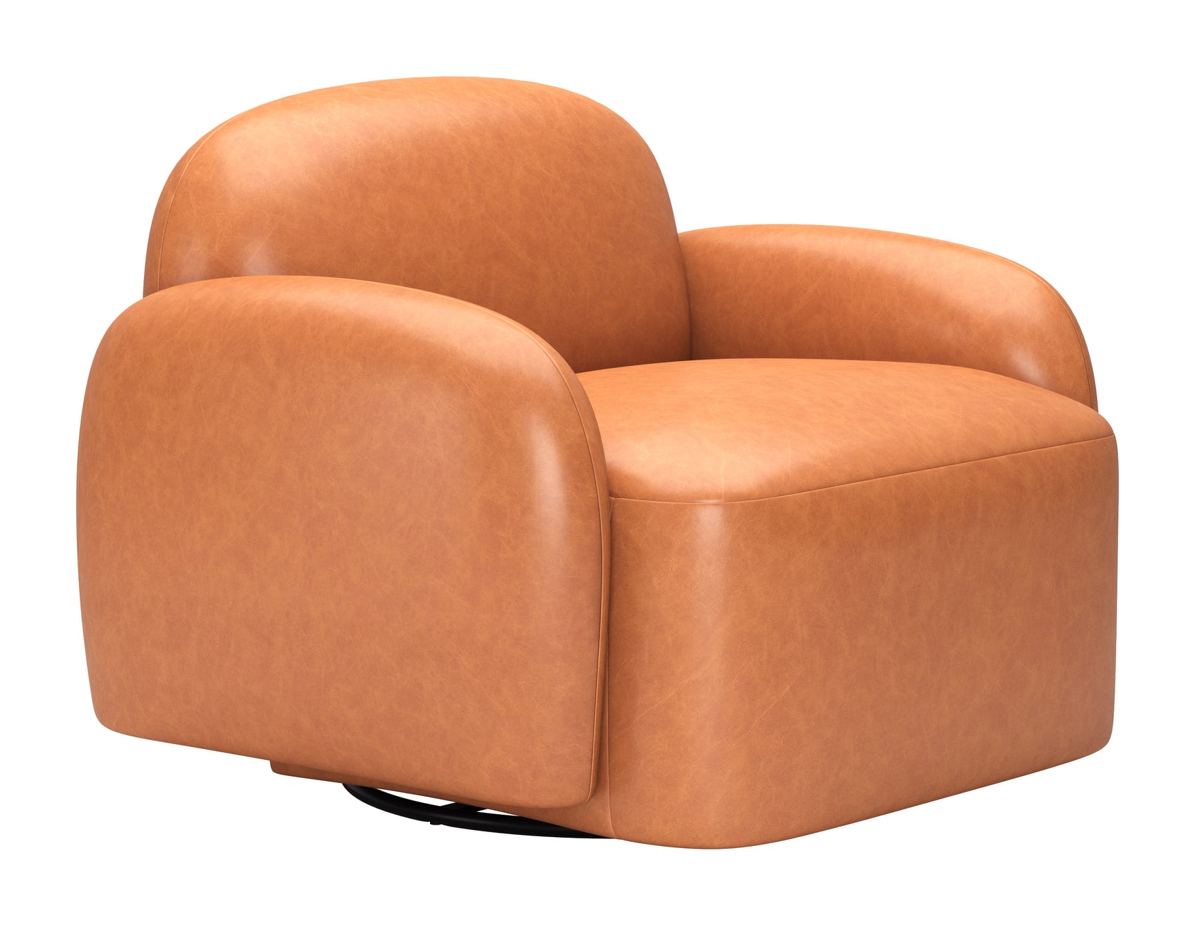 Cleo Brown Swivel Chair