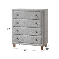 Cleo Gray Chest - Ornate Home