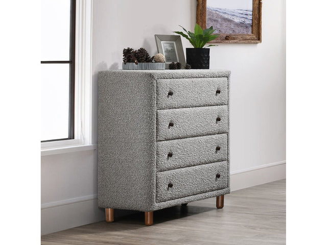 Cleo Gray Chest - Ornate Home