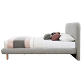 Cleo Gray Eastern King Bed - Ornate Home
