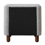 Cleo Gray Nightstand - Ornate Home
