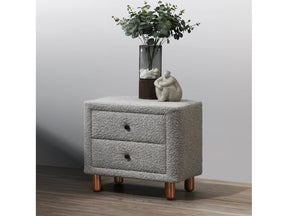 Cleo Gray Nightstand - Ornate Home