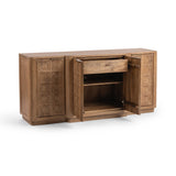Cleveland Sandy Taupe 4 Door Cabinet - Ornate Home