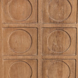 Cleveland Sandy Taupe 4 Door Cabinet - Ornate Home