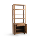 Cleveland Sandy Taupe Bookcase - Ornate Home