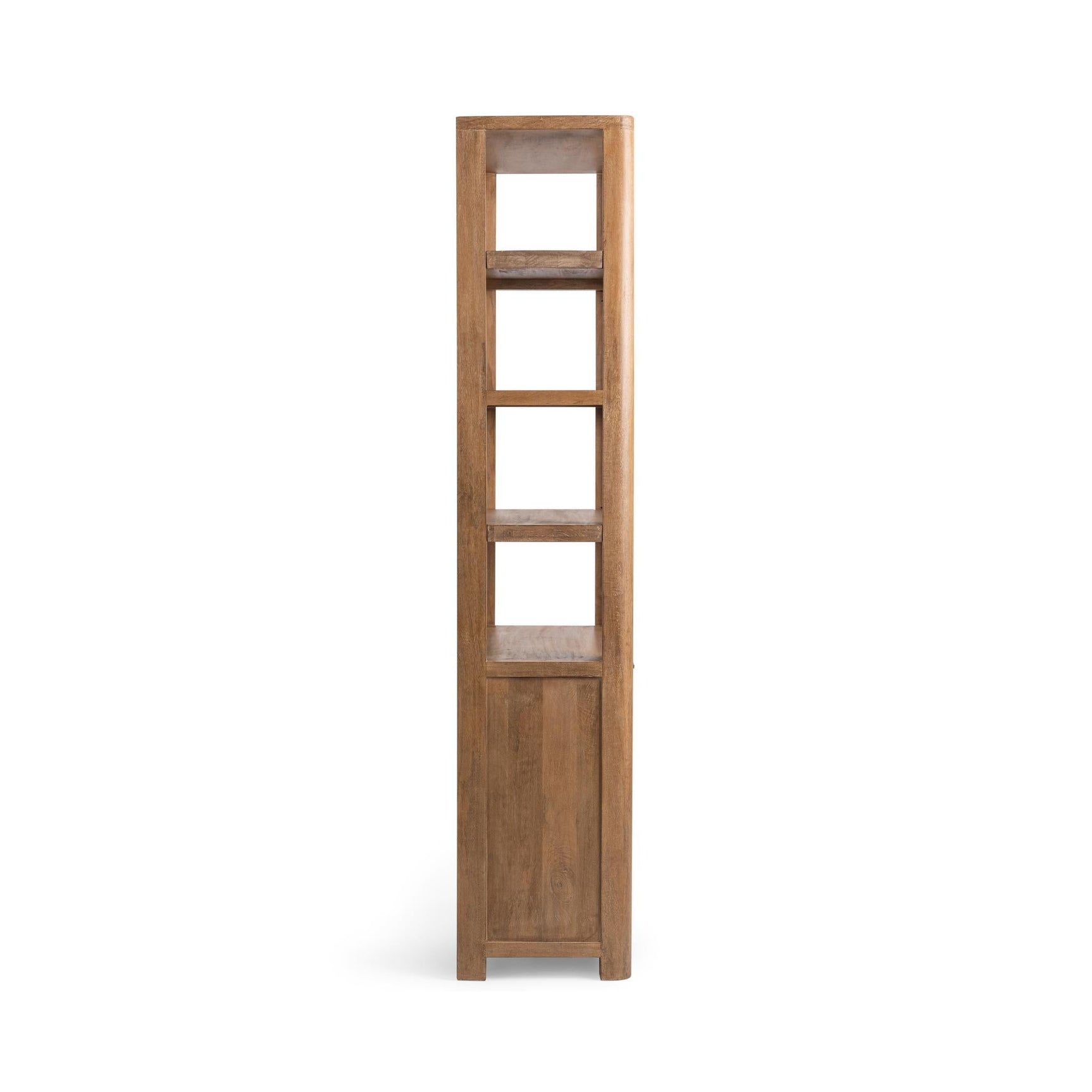 Cleveland Sandy Taupe Bookcase - Ornate Home