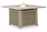 Cliff Trails Beige Fire Pit Table (Online Special Price) - Ornate Home