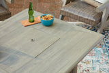 Cliff Trails Beige Fire Pit Table (Online Special Price) - Ornate Home