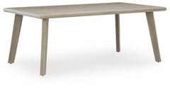 Cliff Trails Beige Outdoor Dining Table - Ornate Home