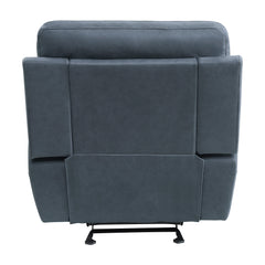 Clifton Blue Glider Reclining Chair - Ornate Home