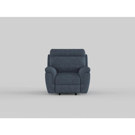 Clifton Blue Glider Reclining Chair - Ornate Home