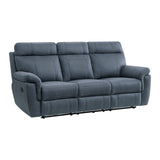 Clifton Blue Sofa & Loveseat - Ornate Home