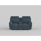 Clifton Gray Double Glider Reclining Loveseat - Ornate Home