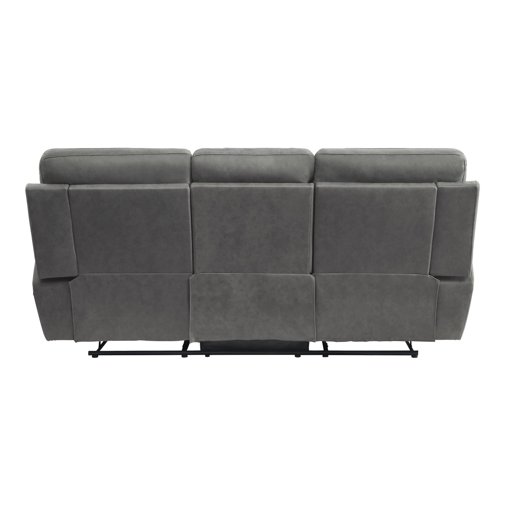 Clifton Gray Double Reclining Sofa - Ornate Home