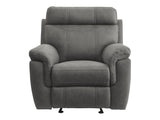Clifton Gray Glider Reclining Chair - Ornate Home