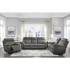 Clifton Gray Glider Reclining Chair - Ornate Home