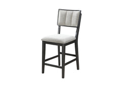 Cline Light Gray/Black Counter Height Dining Set - Ornate Home