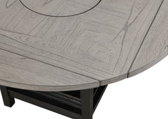 Cline Light Gray/Black Counter Height Dining Set - Ornate Home
