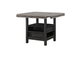 Cline Light Gray/Black Counter Height Dining Set - Ornate Home
