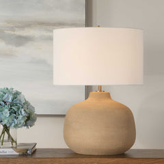 Cline Terracotta Table Lamp - Ornate Home