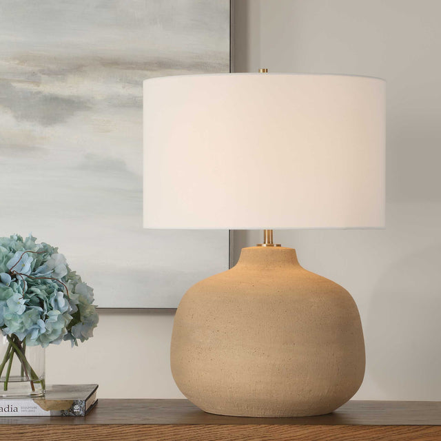 Cline Terracotta Table Lamp - Ornate Home