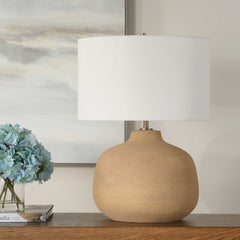 Cline Terracotta Table Lamp - Ornate Home