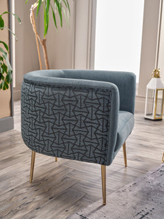 Cloak Accent Armchair - Ornate Home