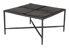Cloe Black Coffee Table - Ornate Home