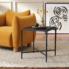 Cloe Black Side Table - Ornate Home