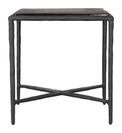 Cloe Black Side Table - Ornate Home