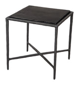 Cloe Black Side Table - Ornate Home