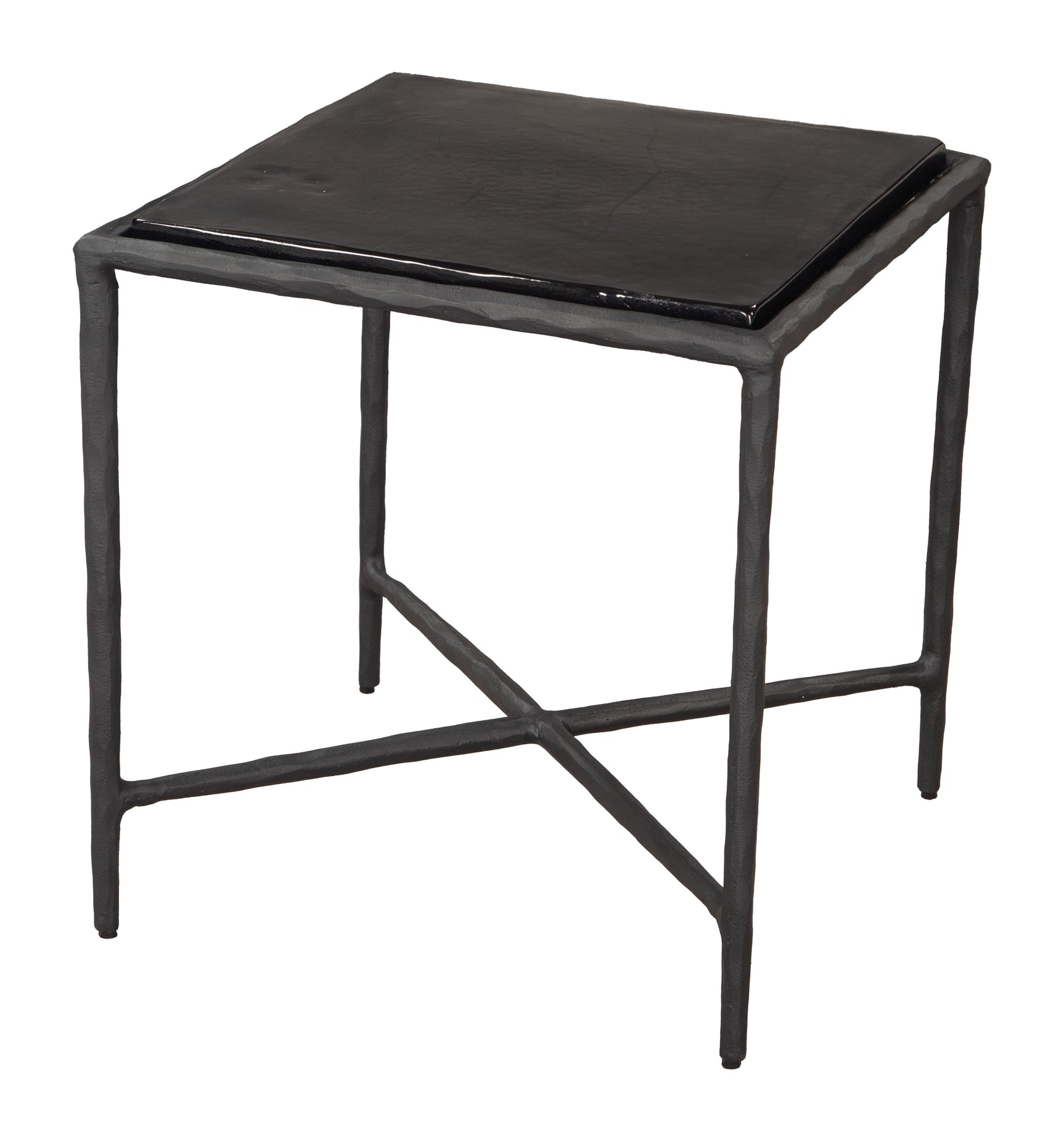 Cloe Black Side Table - Ornate Home