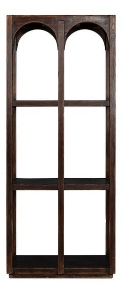 Cloister Black Display Cabinet - Ornate Home