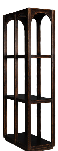 Cloister Black Display Cabinet - Ornate Home