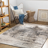Clontarf Luxe Charcoal Area Rug - Ornate Home