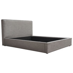 Cloud Grey Eastern King Bed - Ornate Home