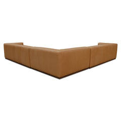 Clove Tan L-Shaped Sectional - Ornate Home
