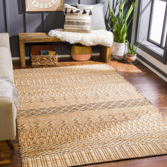 Cloverly Tribal Jute Carpet - Clearance - Ornate Home
