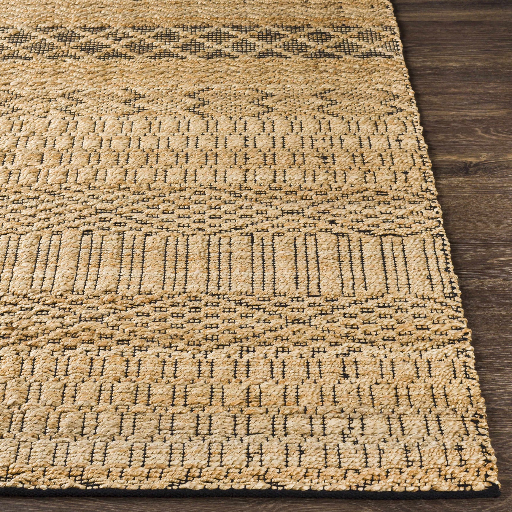 Cloverly Tribal Jute Carpet - Clearance - Ornate Home