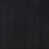 Clower Black Engineered Wood C-Shaped Sofa Side Table - Ornate Home