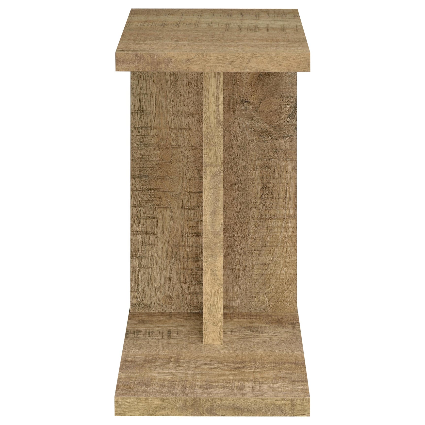 Clower Mango Engineered Wood C-Shaped Sofa Side Table - Ornate Home